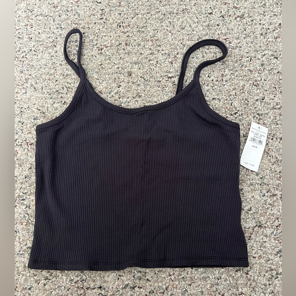 New American Eagle Crop Tank Top